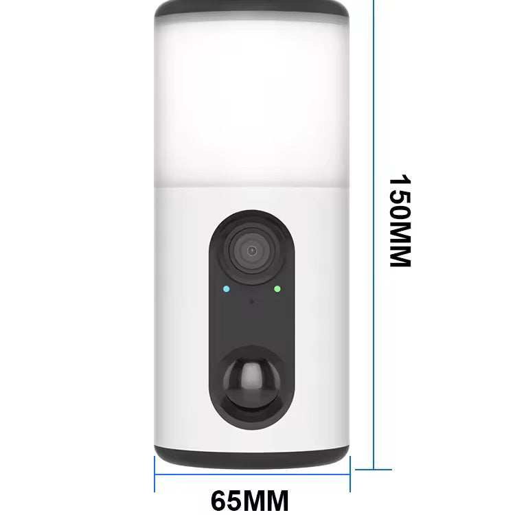 Mini Solar Kamera mit Licht