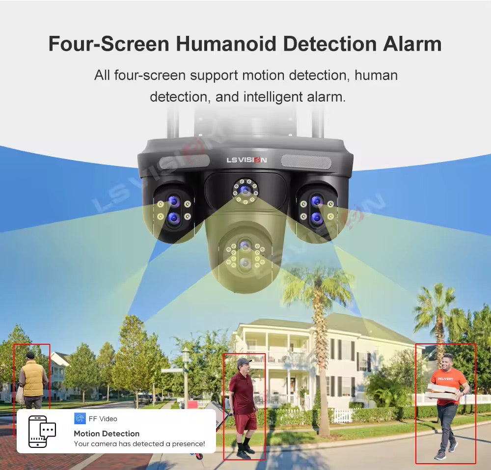 LS Vision Wifi Kamera mit 10 fach Zoom