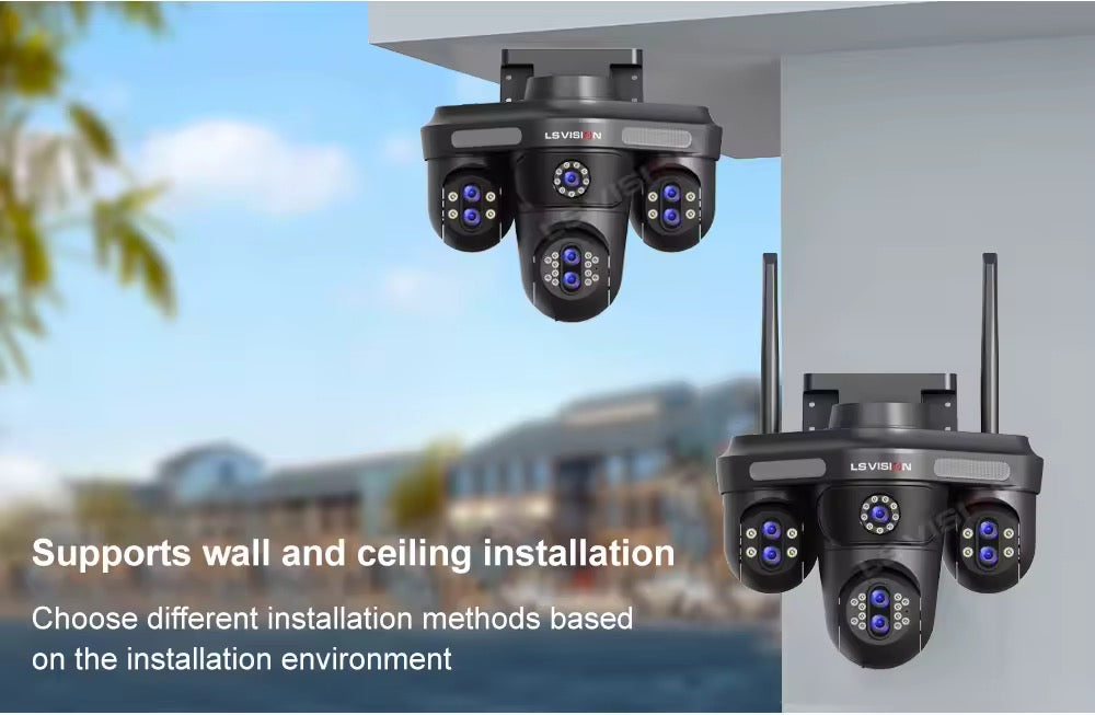 LS Vision Wifi Kamera mit 10 fach Zoom
