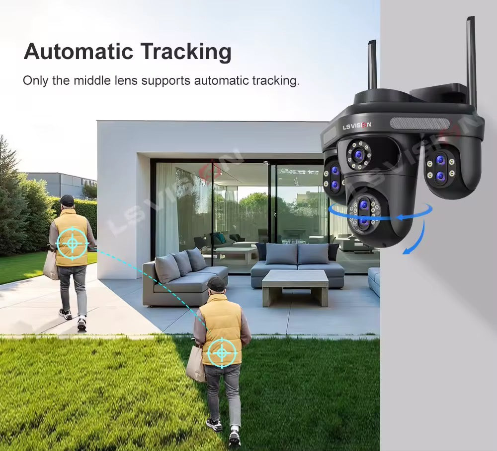 LS Vision Wifi Kamera mit 10 fach Zoom