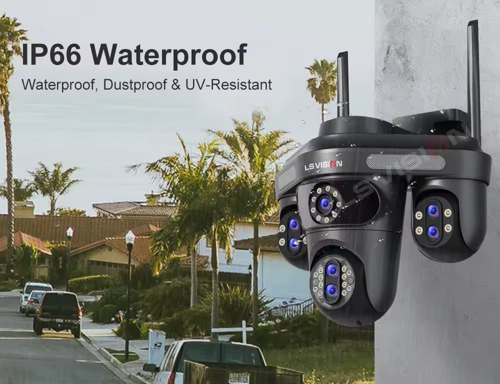 LS Vision Wifi Kamera mit 10 fach Zoom