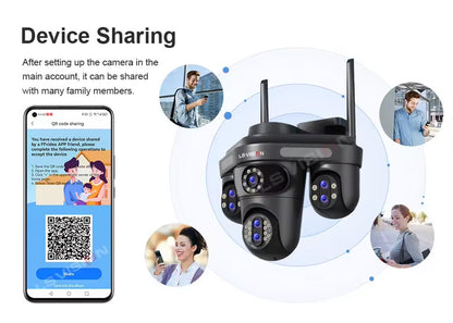 LS Vision Wifi Kamera mit 10 fach Zoom