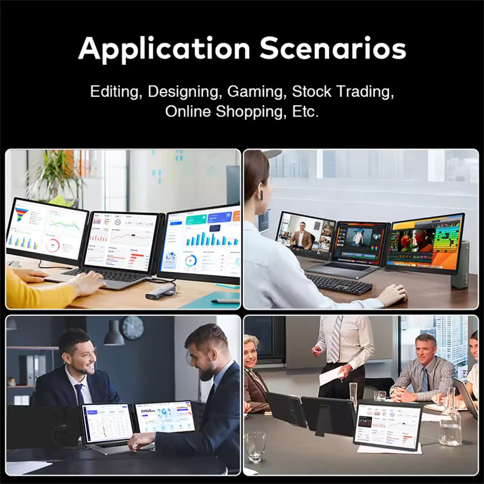 Doppel Bildschirmerweiterung 14-16 Zoll