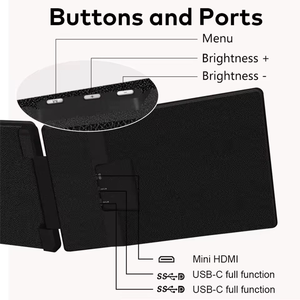 Doppel Bildschirmerweiterung 14-16 Zoll