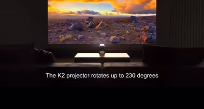 4K Android Projektor mit Akku