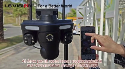 LS Vision Wifi Kamera mit 10 fach Zoom
